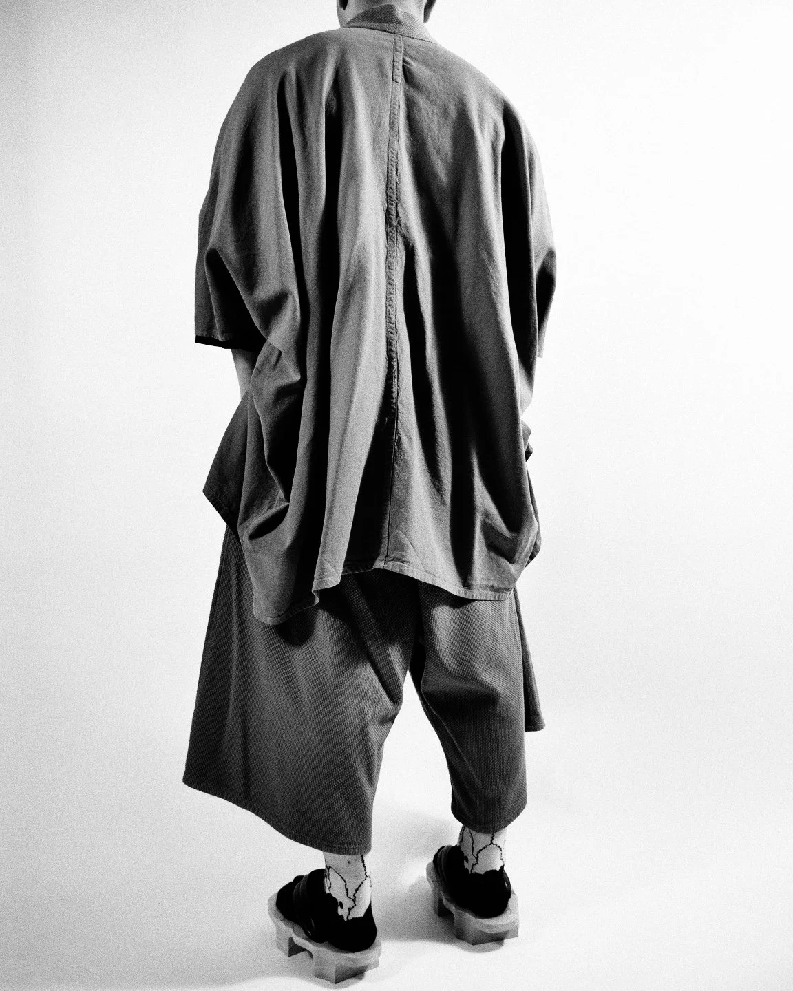 DOUHIKI - SASHIKO - BLACK | Prospective Flow | Japanese Fashion